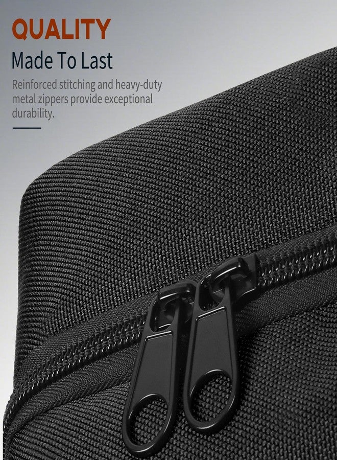 Wrangler Toiletry Bag for Men, Travel Shaving Dopp Kit, Oxford Fabric Tech Kit Bathroom Organizer, Gifts for Men - Image 5